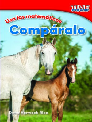 cover image of Usa las matemáticas: Compáralo